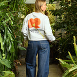 Orange Poppy Crewneck