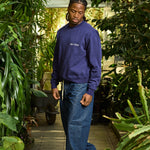 Blossoms Crewneck Blue