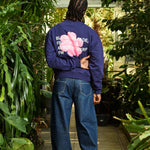 Blossoms Crewneck Blue