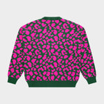 Pink Leopard Cardigan