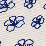 Ribbed Flower Knit Beige