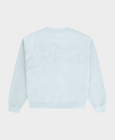 Big Application Crewneck Baby Blue