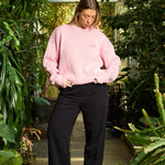 Ribbed Knit Pink
