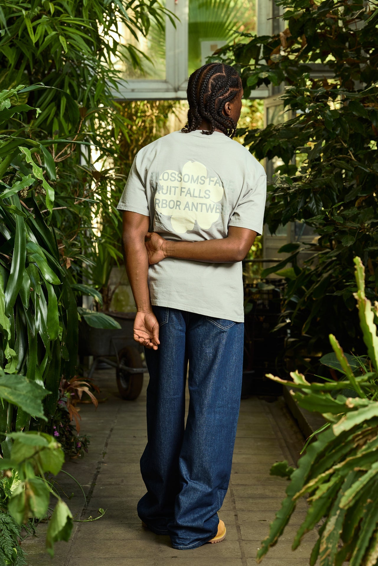 Beige Blossoms T-shirt