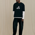 Black Layered Longsleeve
