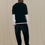 Black Layered Longsleeve