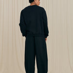 Arbor Flower Black Crewneck