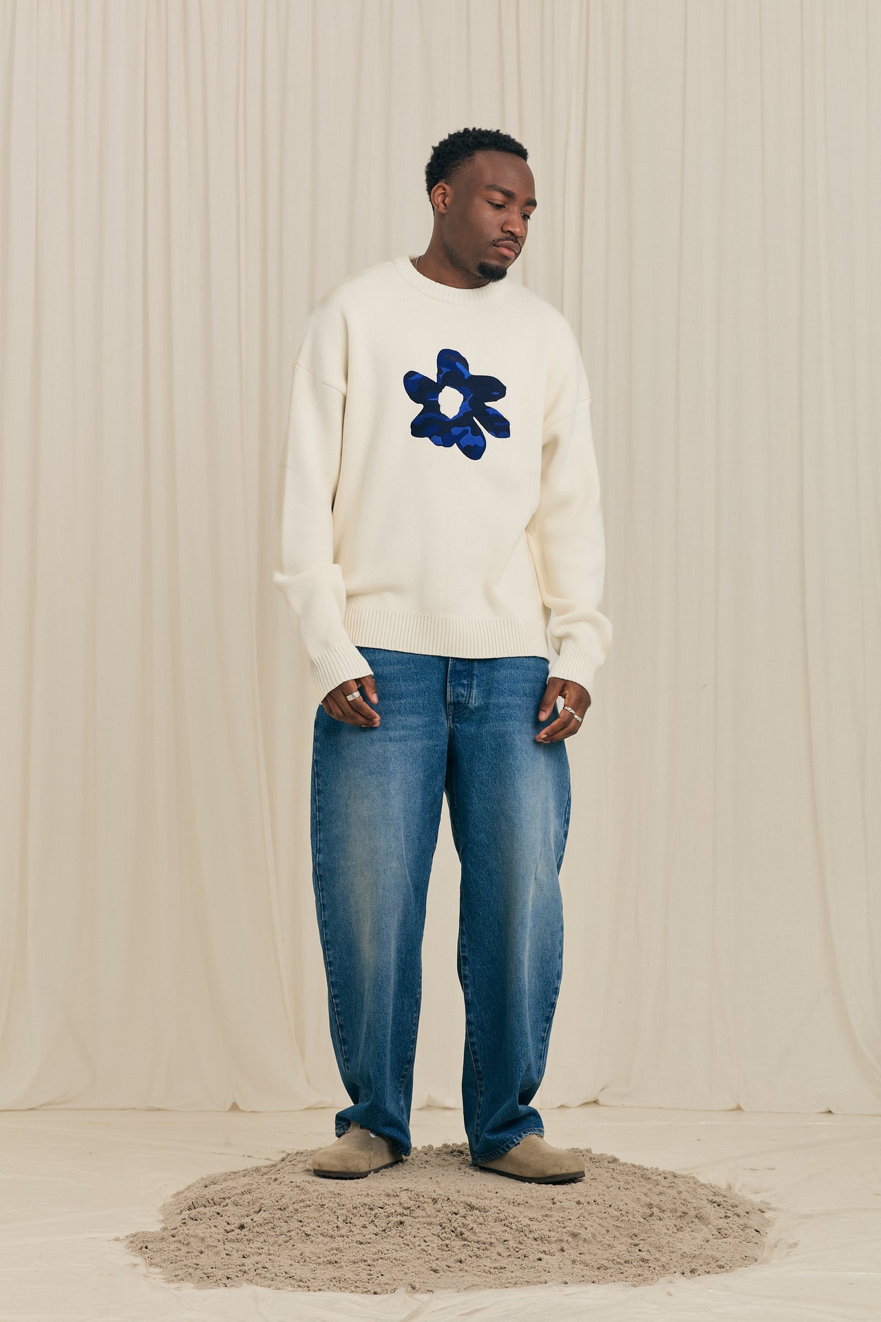 Camo Violet Knit