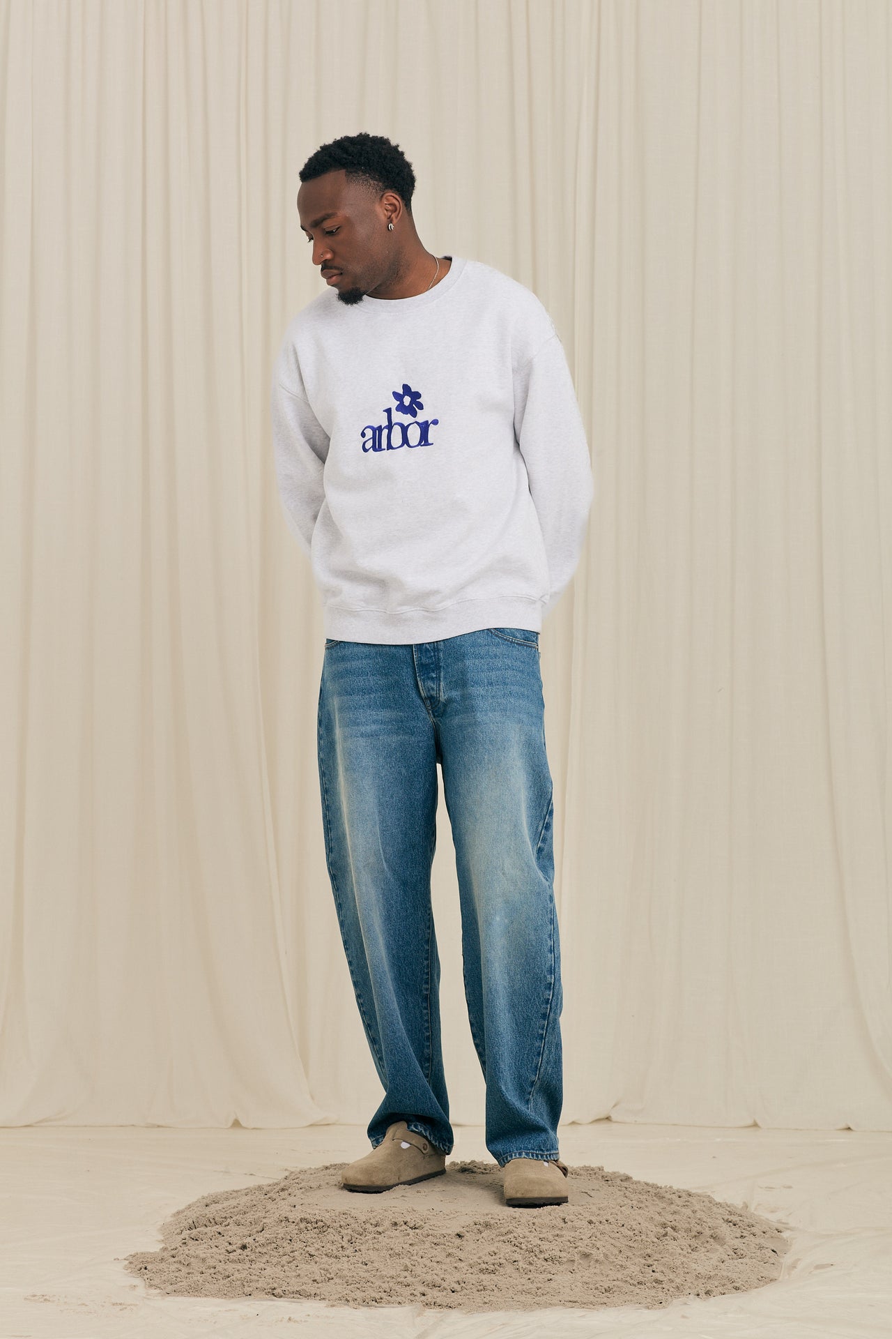 Arbor Flower Melange Crewneck