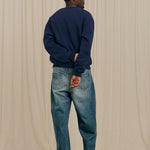 Arbor Flower Navy Crewneck