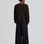 Textured Knit Brown