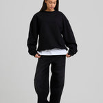 Big Application Crewneck Black