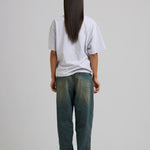 Micro Logo Cropped T-shirt Melange