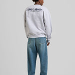 Cursive Crewneck Melange
