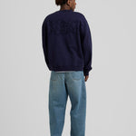 Big Application Crewneck Dark Blue