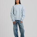 Big Application Crewneck Baby Blue