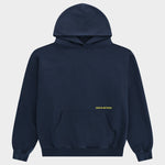 Circle Application Hoodie Blue
