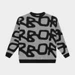 Big Logo Arbor Alpaca Knit Black
