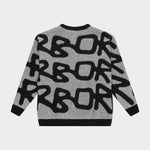 Big Logo Arbor Alpaca Knit Black