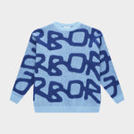 Big Logo Arbor Alpaca Knit Blue