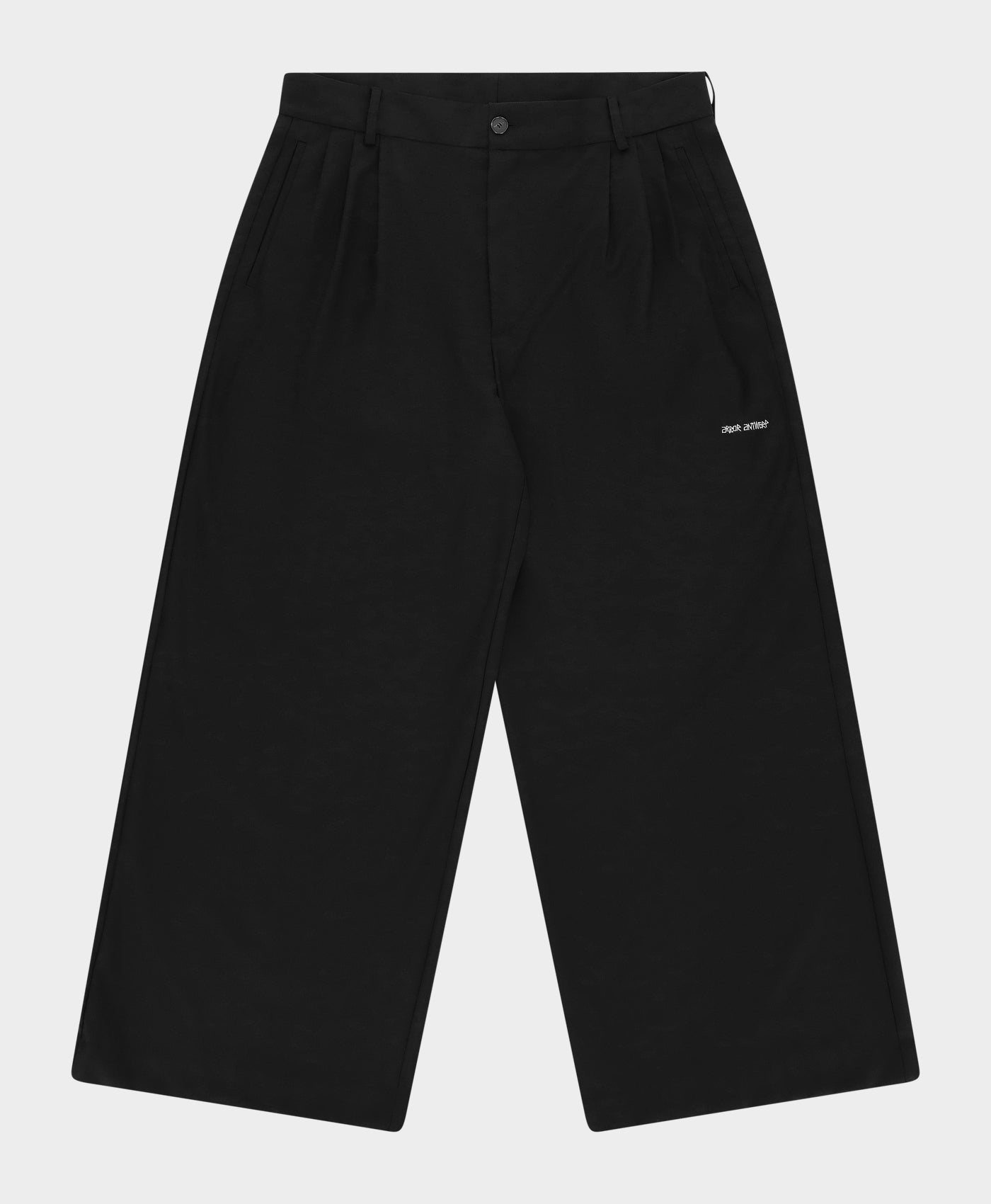 Pleated Black Pants