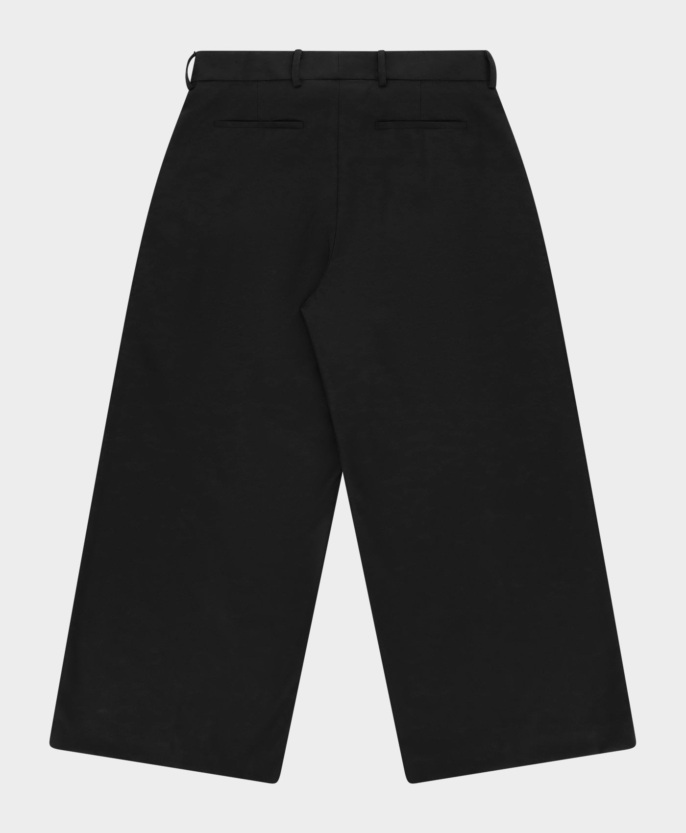 Pleated Black Pants