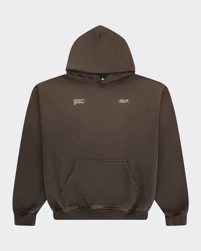 Brown Sunfaded Hoodie