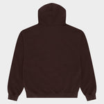 Dotline Arbor Zipper Hoodie Brown