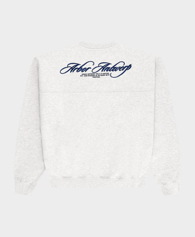 Cursive Crewneck Melange