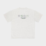 Flower Quartet T-shirt Blue
