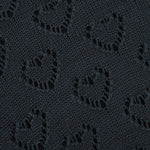 Heart Pattern Knit Blue