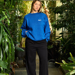Blossoms Knit Blue