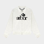 Beige Zipper Polo Knit