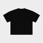 Micro Logo Cropped T-shirt Black