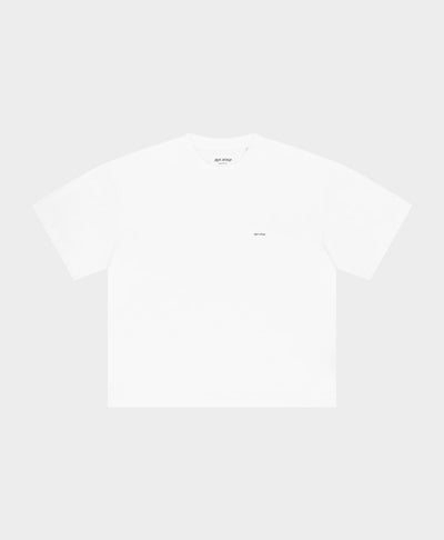 Micro Logo Cropped T-shirt White