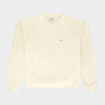 Needle Drop Crewneck Cream