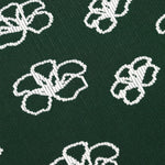 Ribbed Flower Knit Green