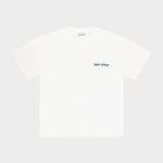 Two-Tone Flower T-shirt Green