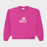 Arbor Flower Purple Crewneck