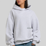 Circle Application Hoodie Grey