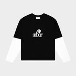 Black Layered Longsleeve