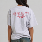 Flower Quartet T-shirt Red