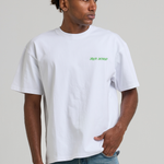 Two-Tone Flower T-shirt Green