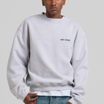 Line Flower Crewneck Melange