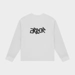 Halftone Waffle Crewneck Beige